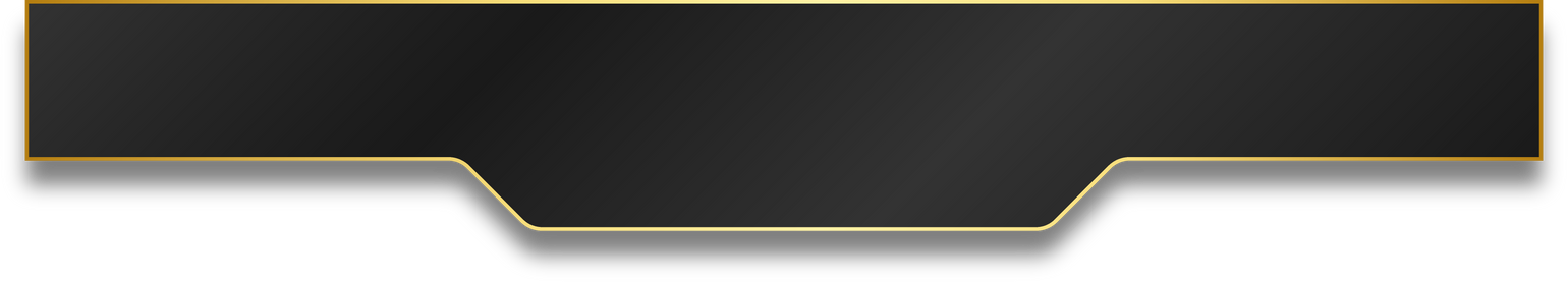 dark gold rectangle neon banner